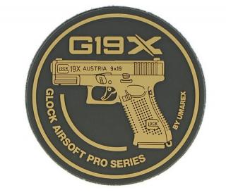 Glock 19x 3D Rubber Patch by Glock